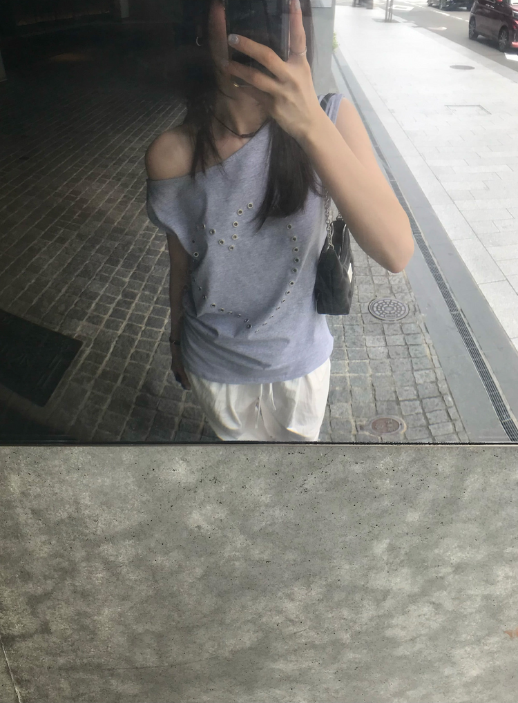 輕薄細腰頭抽身直褲