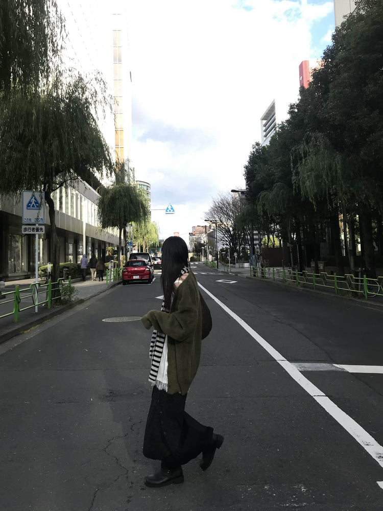 不規則設計感假兩件及踝裙