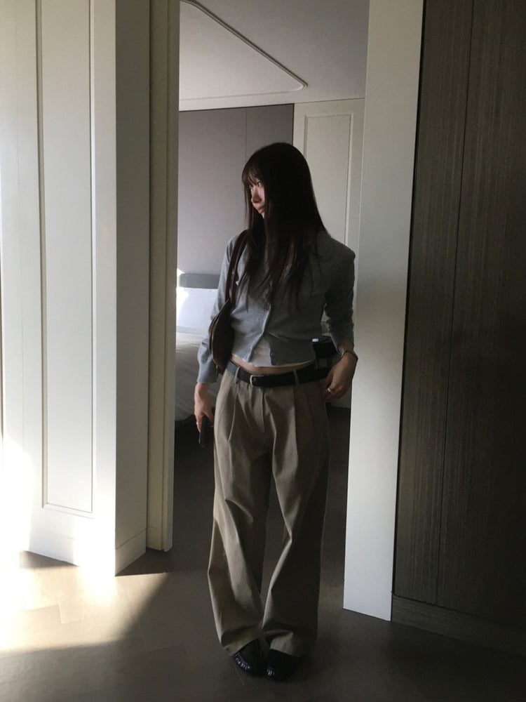 壓褶紋理細節樂福鞋