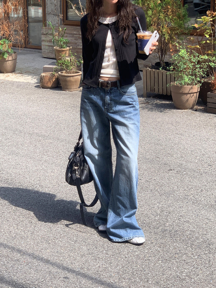 削肩系帶修身背心