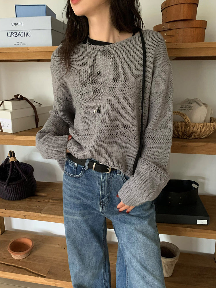 基礎復古美刷色直筒牛仔褲