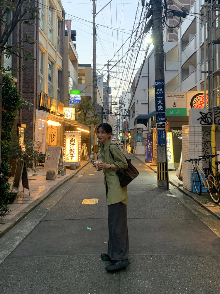 細腰頭皮帶扣壓線及踝棉裙