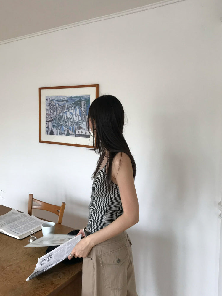 經典人字紋理繭型褲