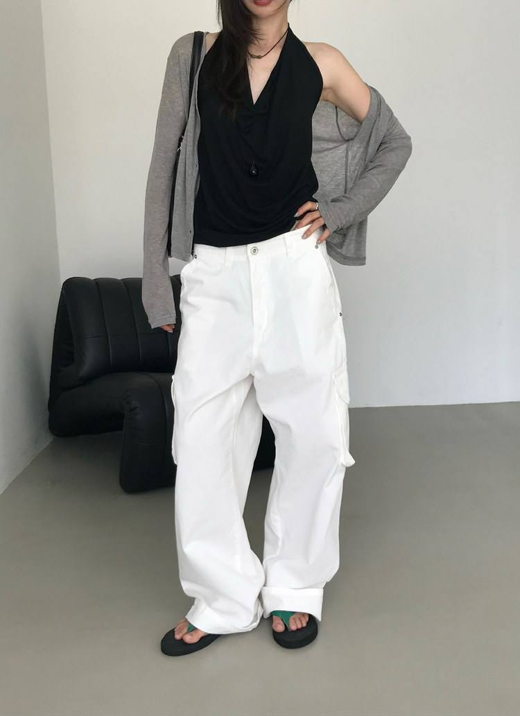 垂領掛脖上衣