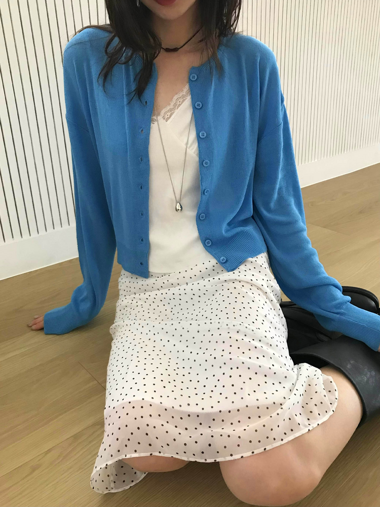 微透波點細節中裙
