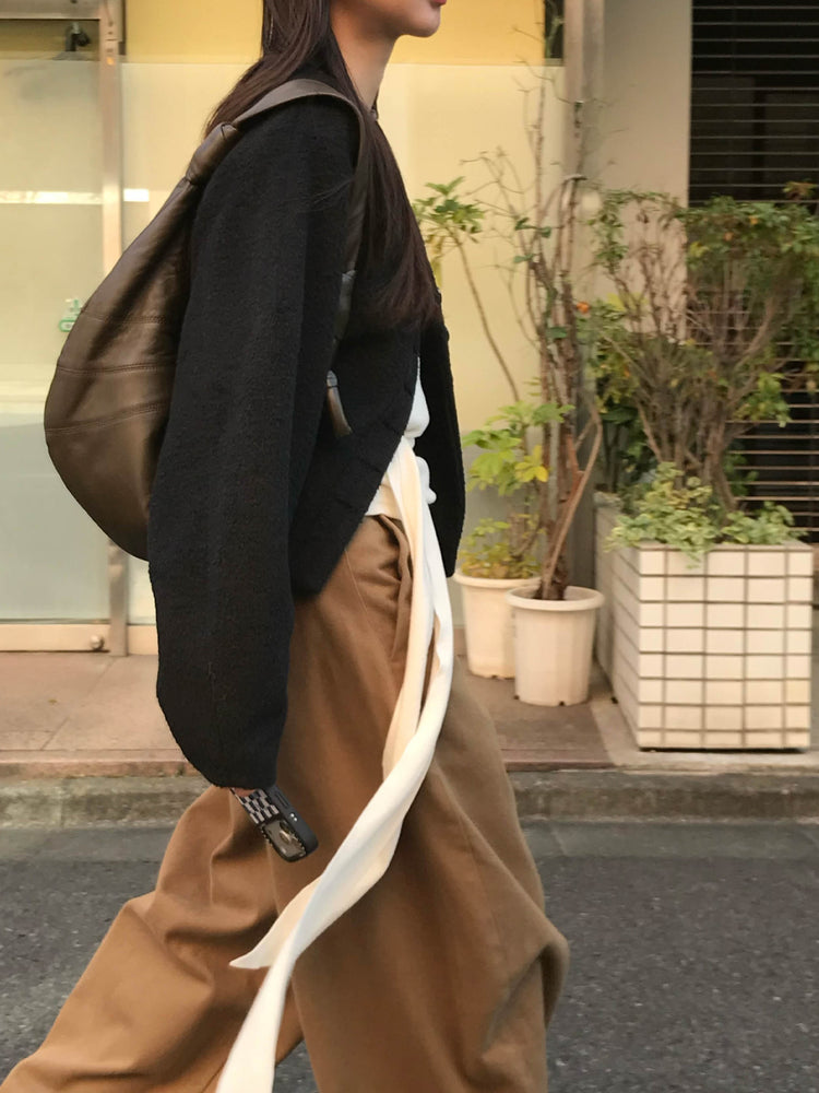 經典美色基礎彎月褲