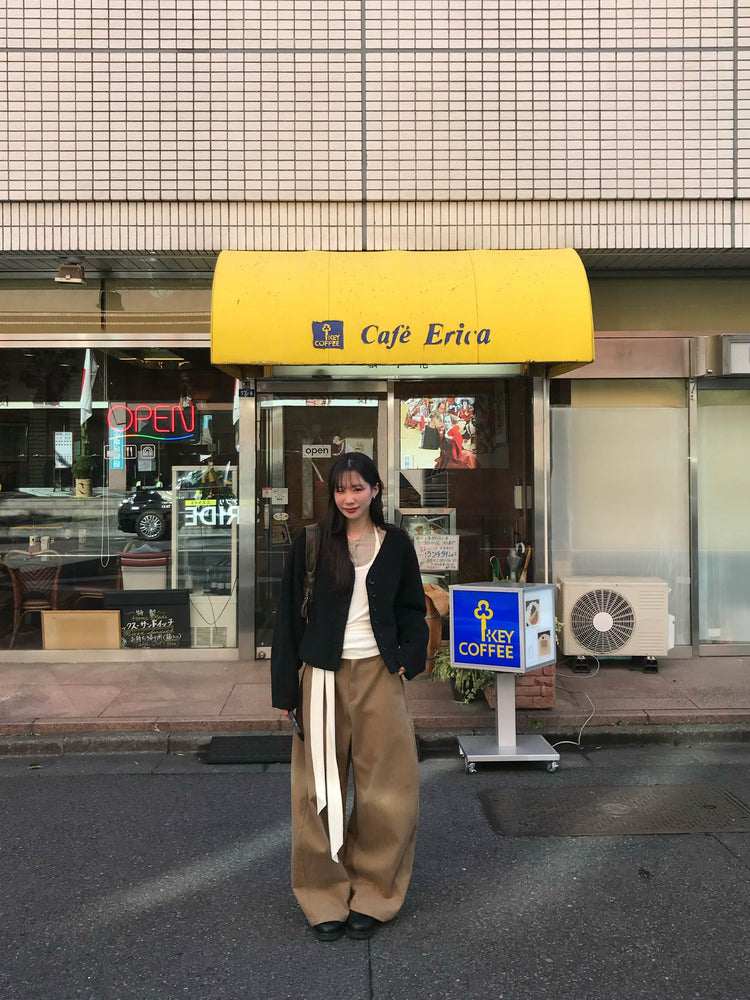 經典美色基礎彎月褲