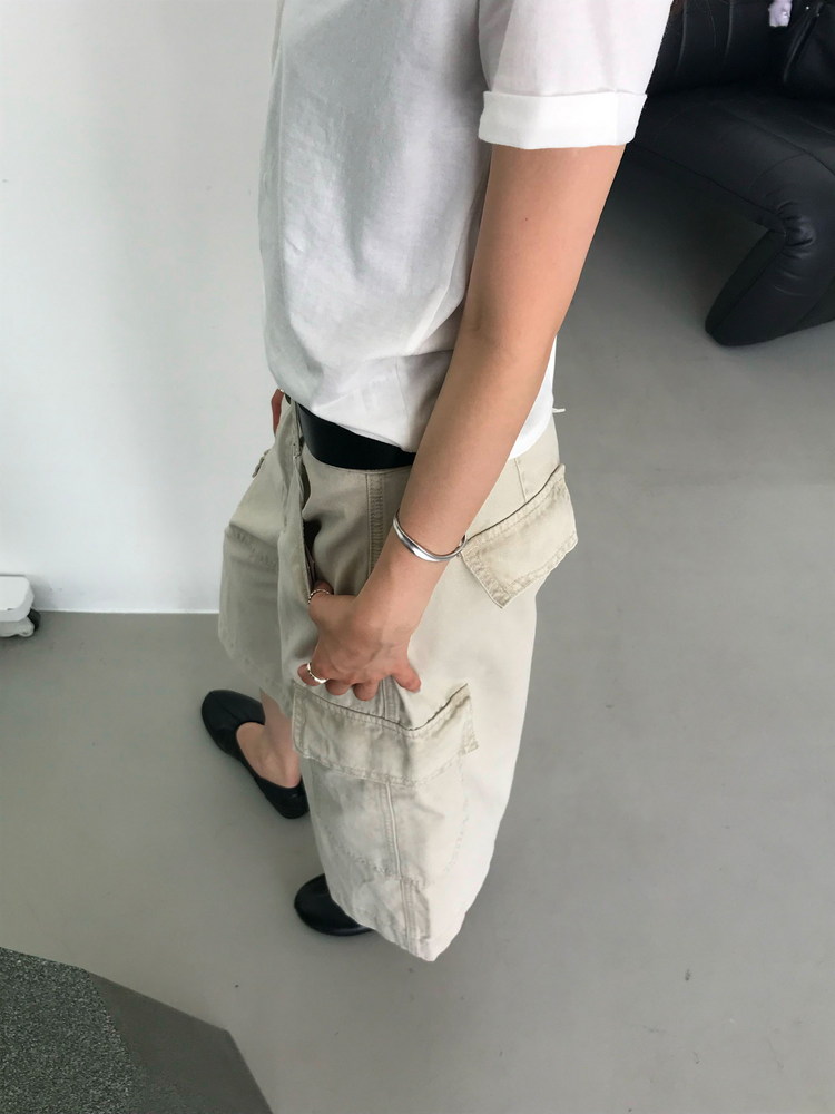 美色蕾絲邊交疊背心