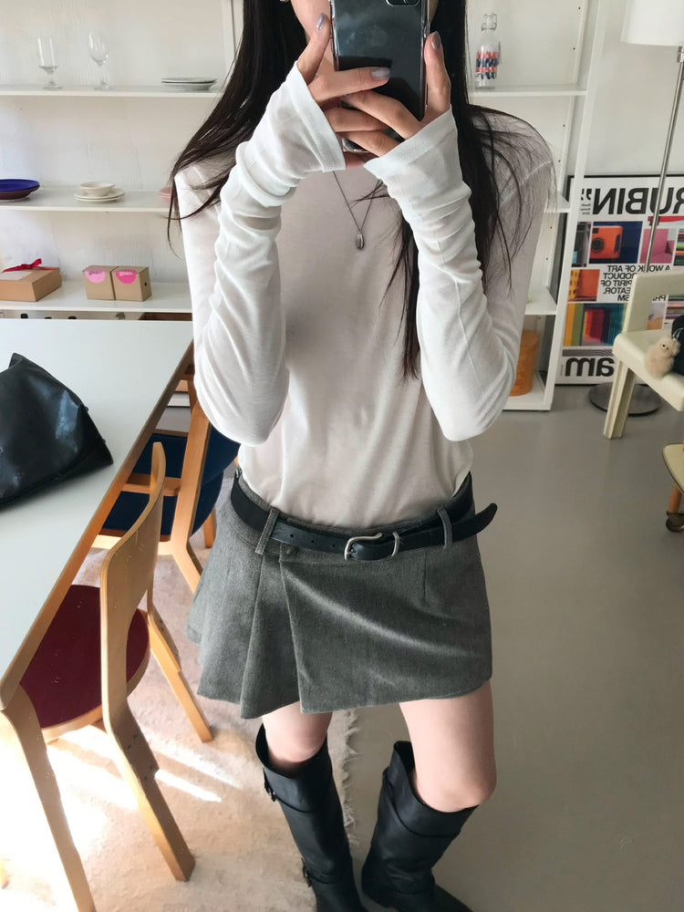 美色細帶鐵牌修身背心