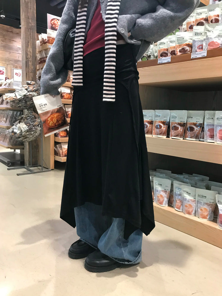 復古美色隨性牛仔褲