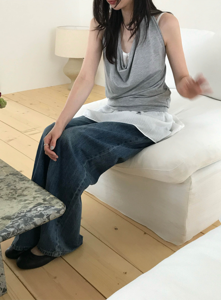 垂領掛脖上衣