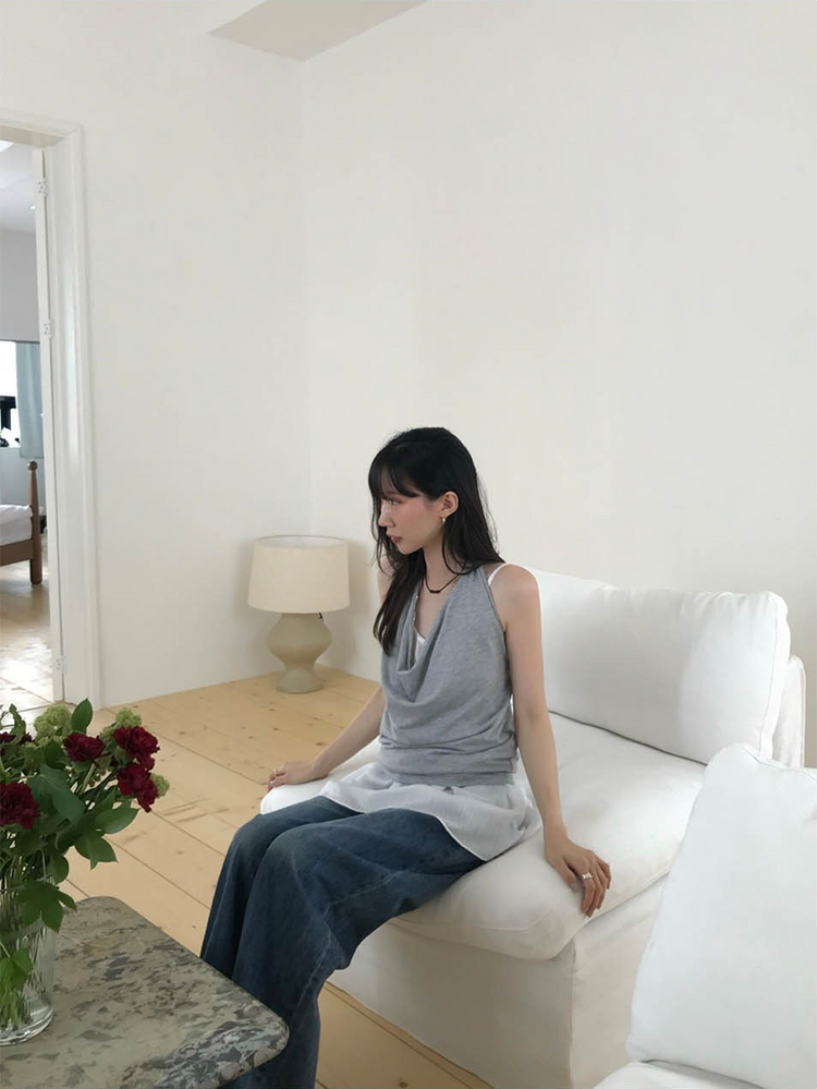 垂領掛脖上衣