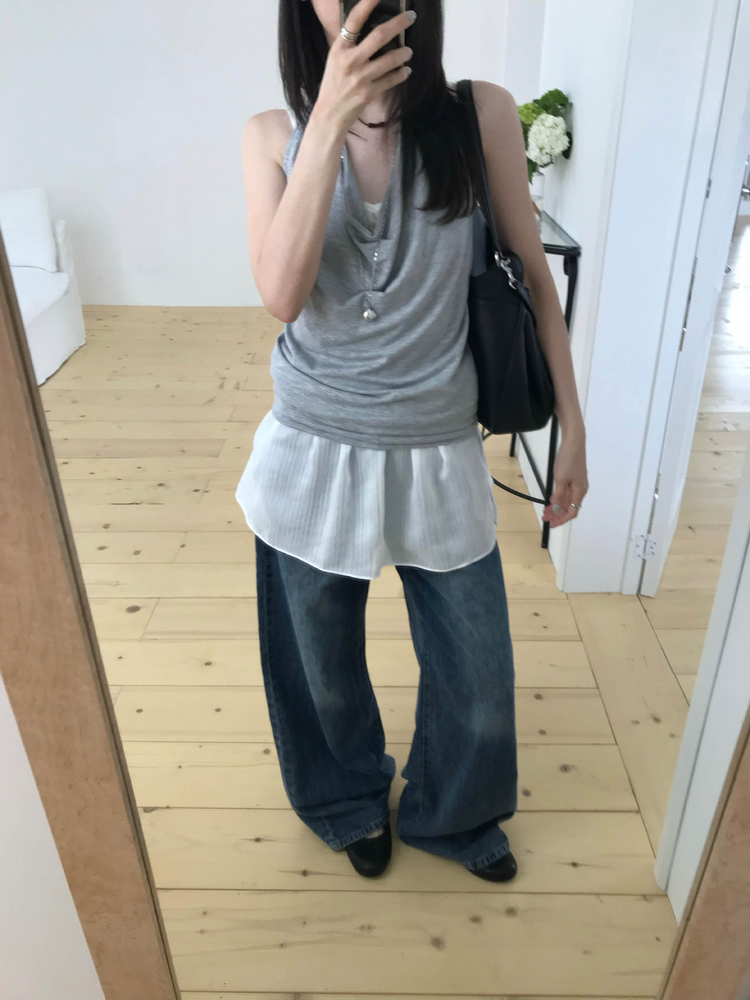 垂領掛脖上衣