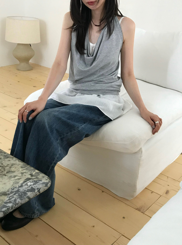 垂領掛脖上衣