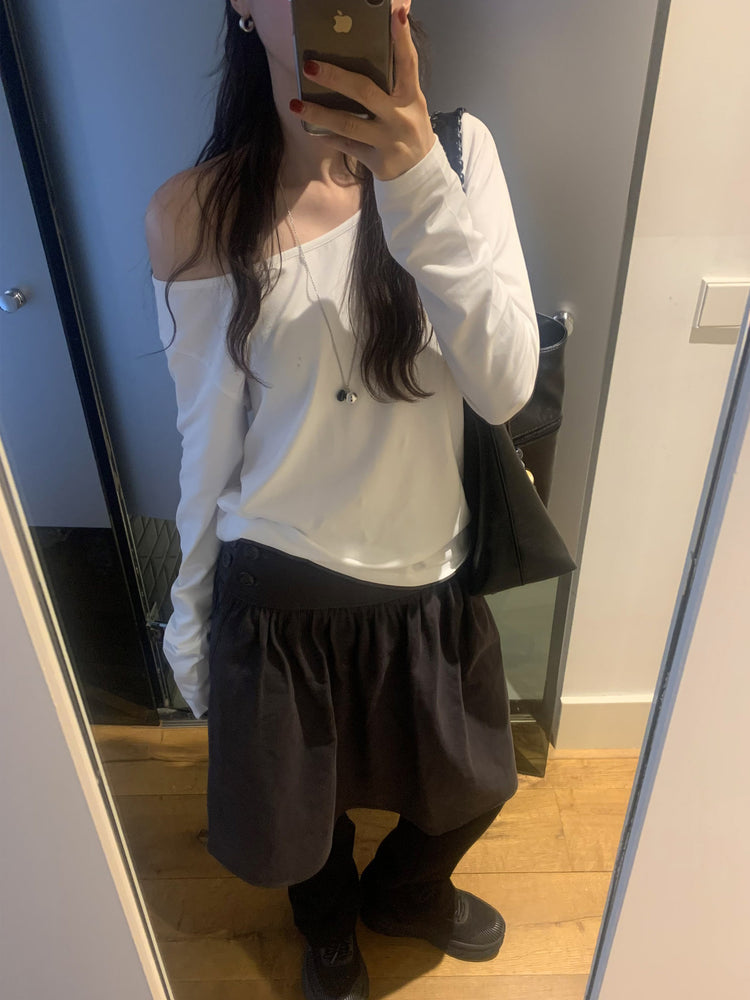 基礎大U領上衣