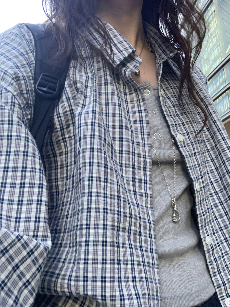 休閒雙壓褶寬鬆闊褲