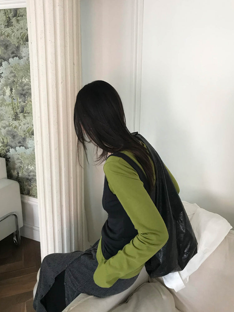 雙層扣鈕設計感及踝裙