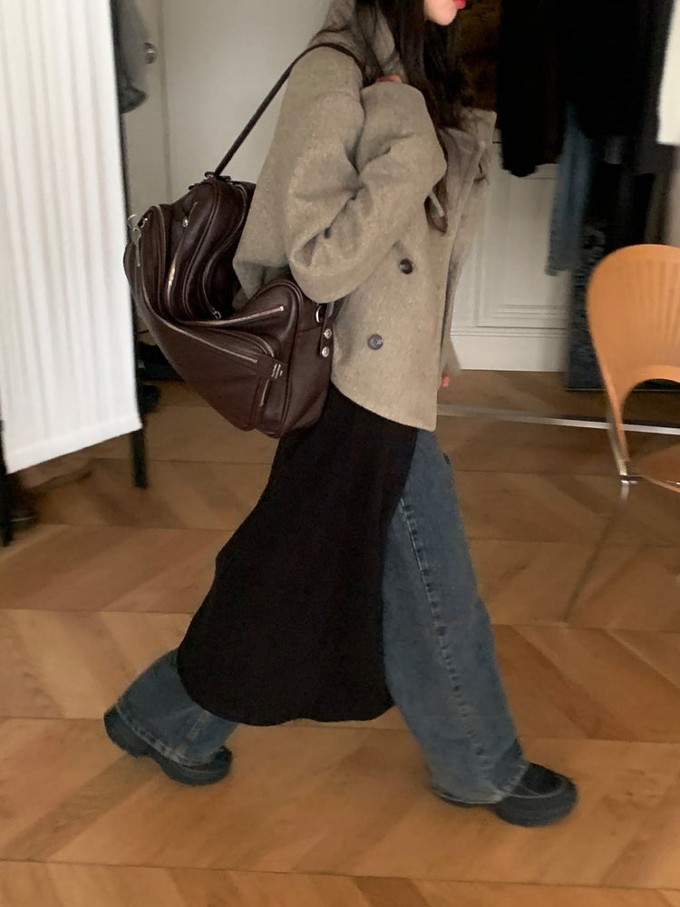 經典美色直腿牛仔褲