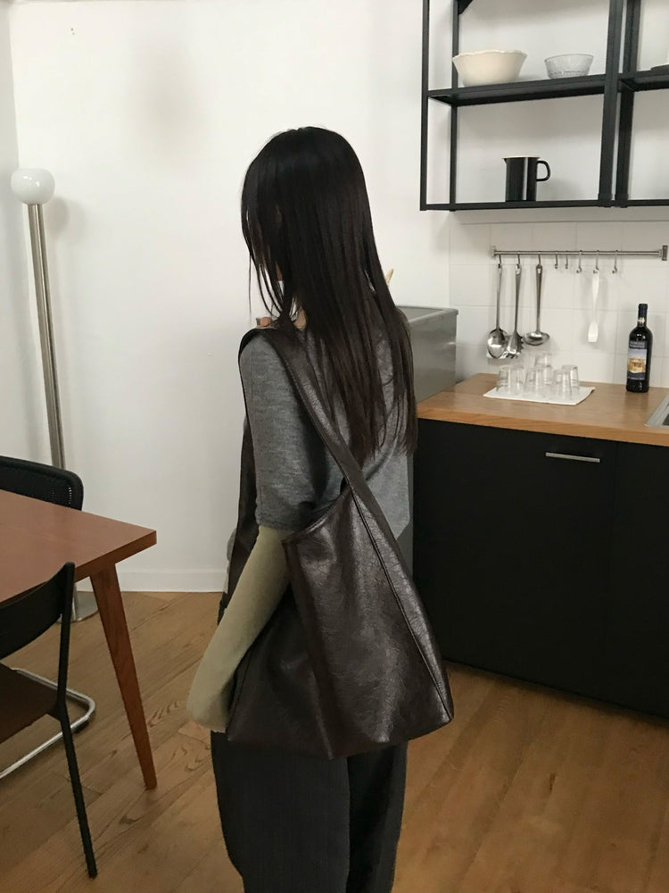 美色暗條紋質感直褲