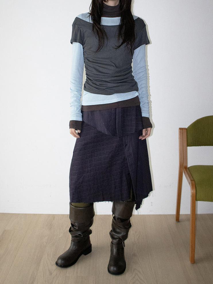 側扣細節率性長靴