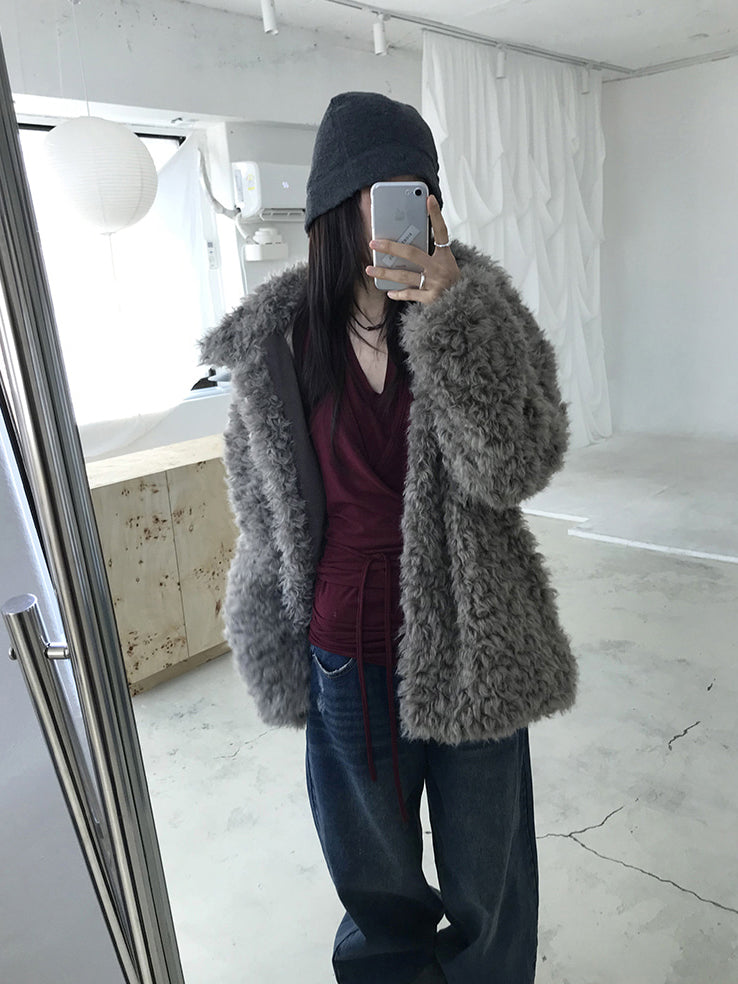 復古美色率性牛仔闊褲