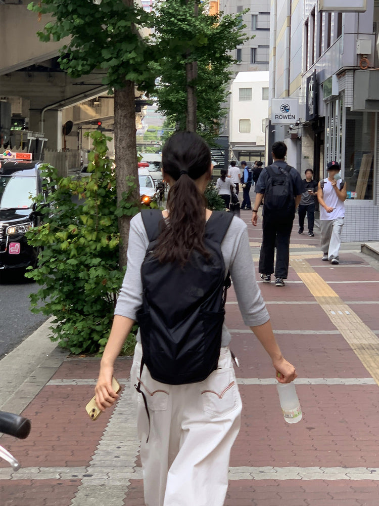 華夫格七分袖上衣