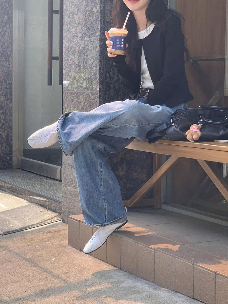 削肩系帶修身背心