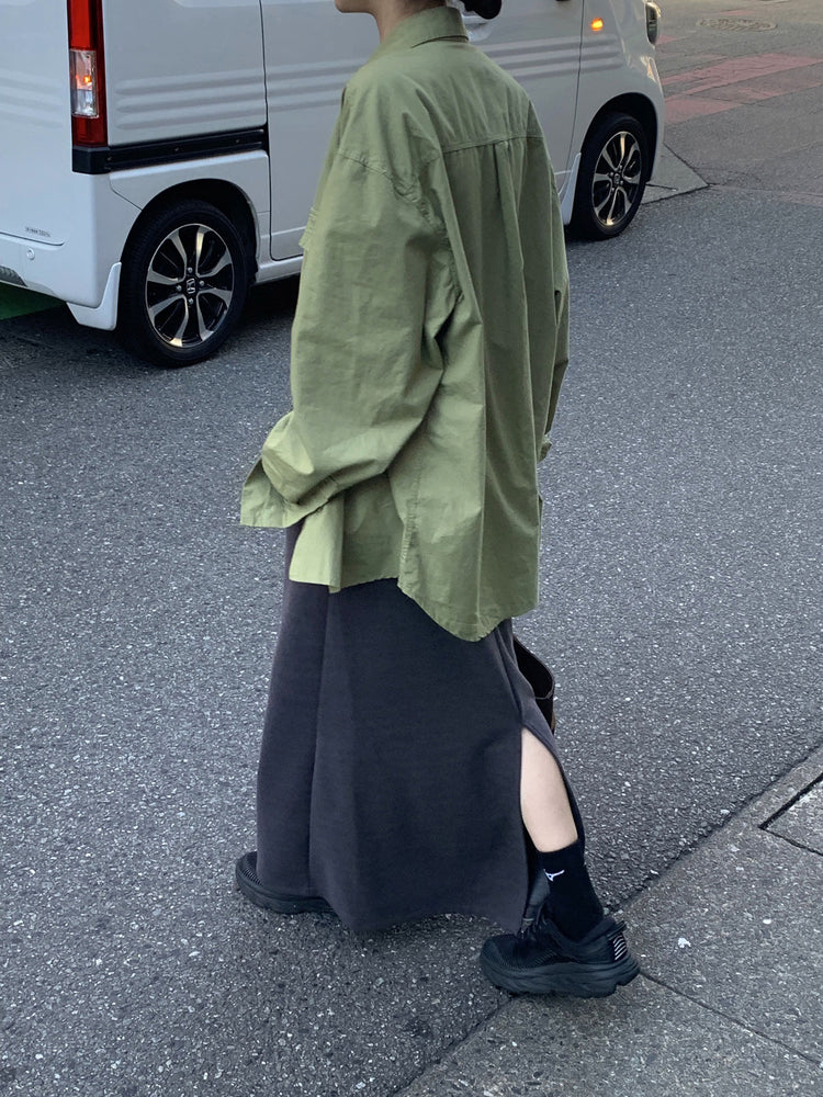 細腰頭皮帶扣壓線及踝棉裙