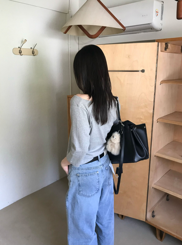 美刷色經典直版牛仔褲