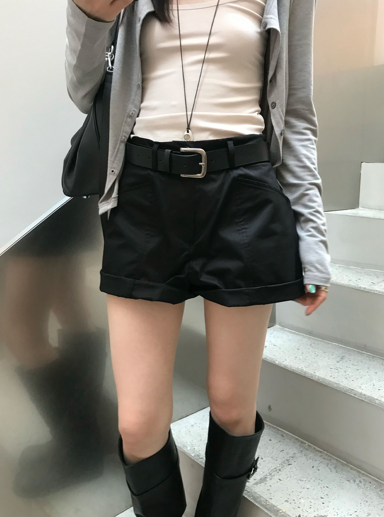 美色圓領排鈕外套