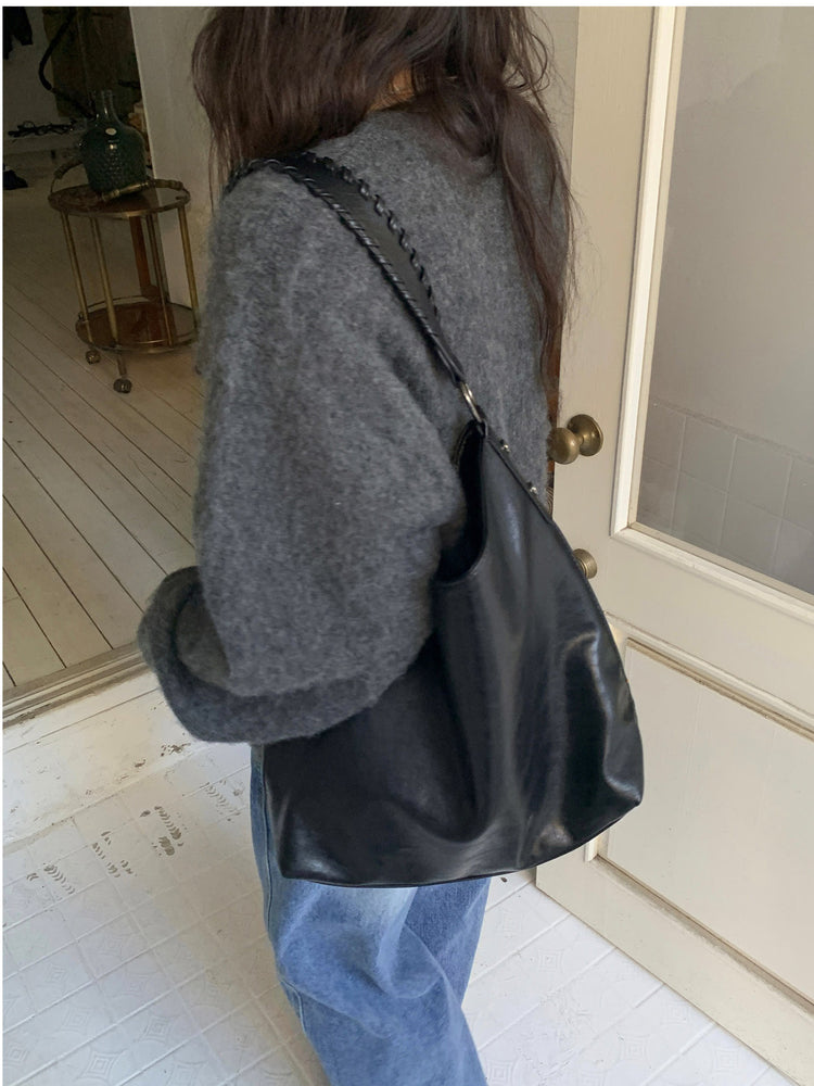 復古美刷色側前壓線細節牛仔褲