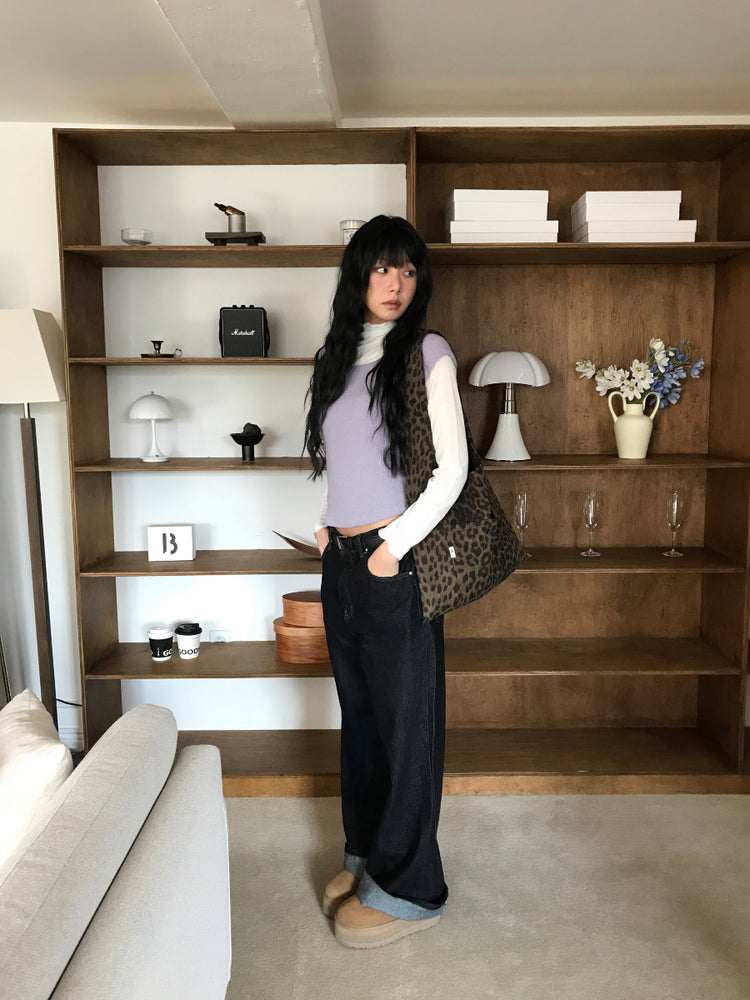 拉克蘭袖弧下擺修身上衣