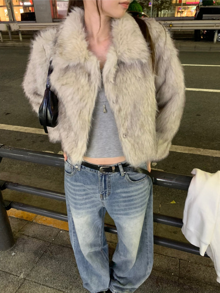 美式隨性感細節牛仔褲