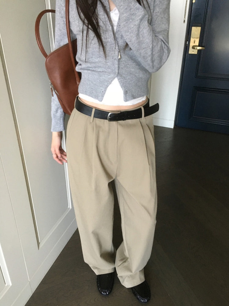 壓褶紋理細節樂福鞋