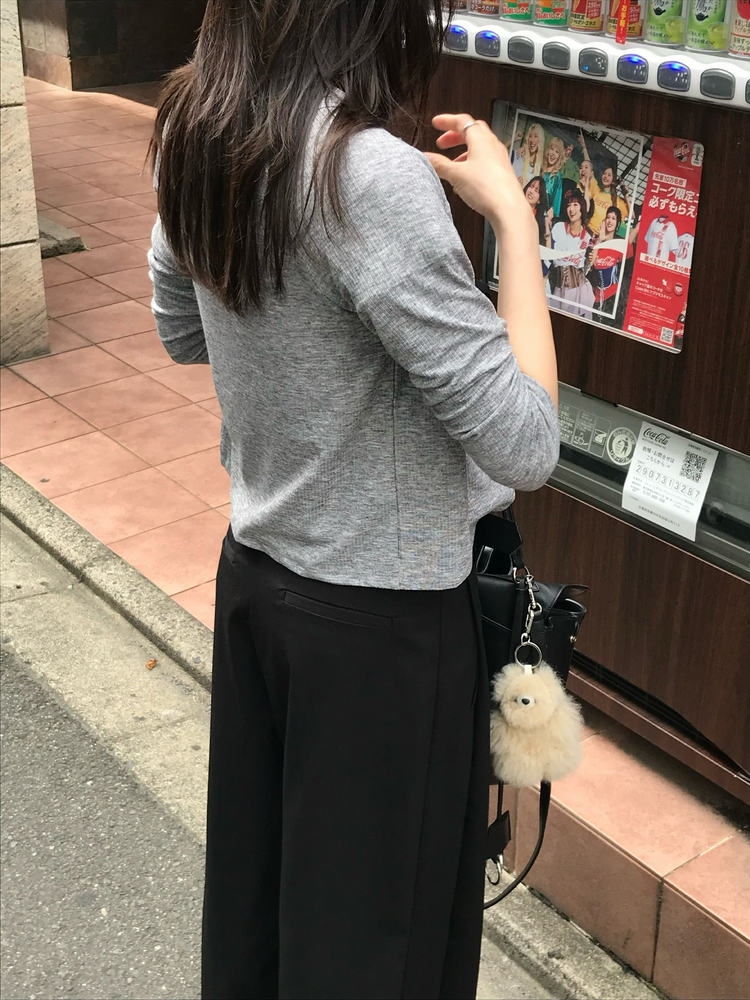 拉克蘭袖七分袖排鈕外套