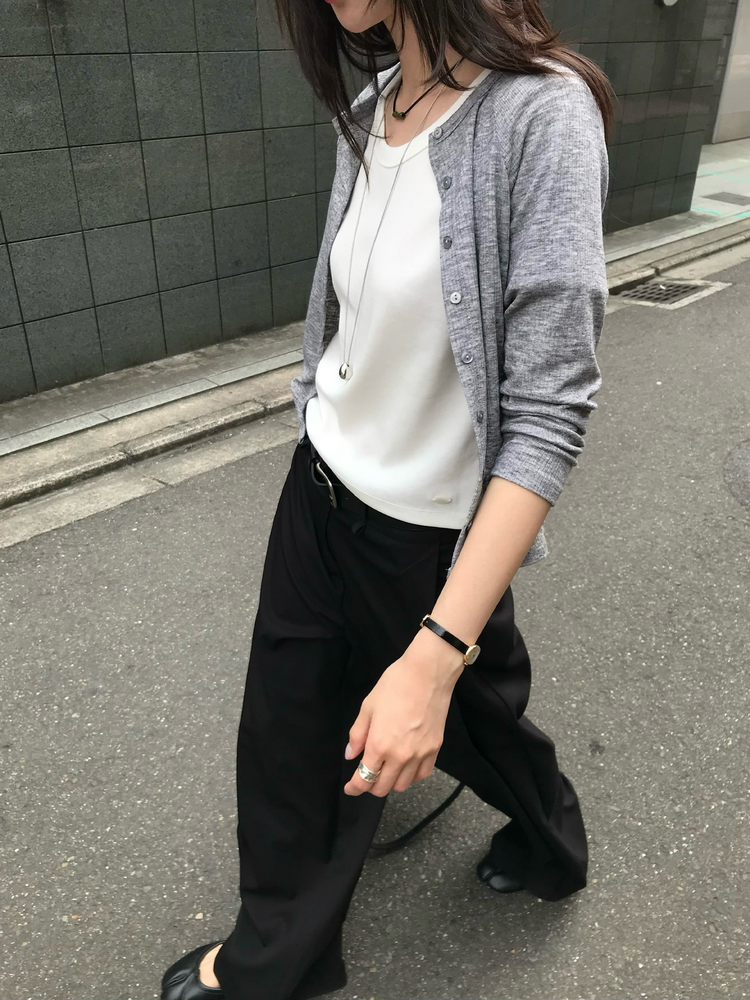拉克蘭袖七分袖排鈕外套