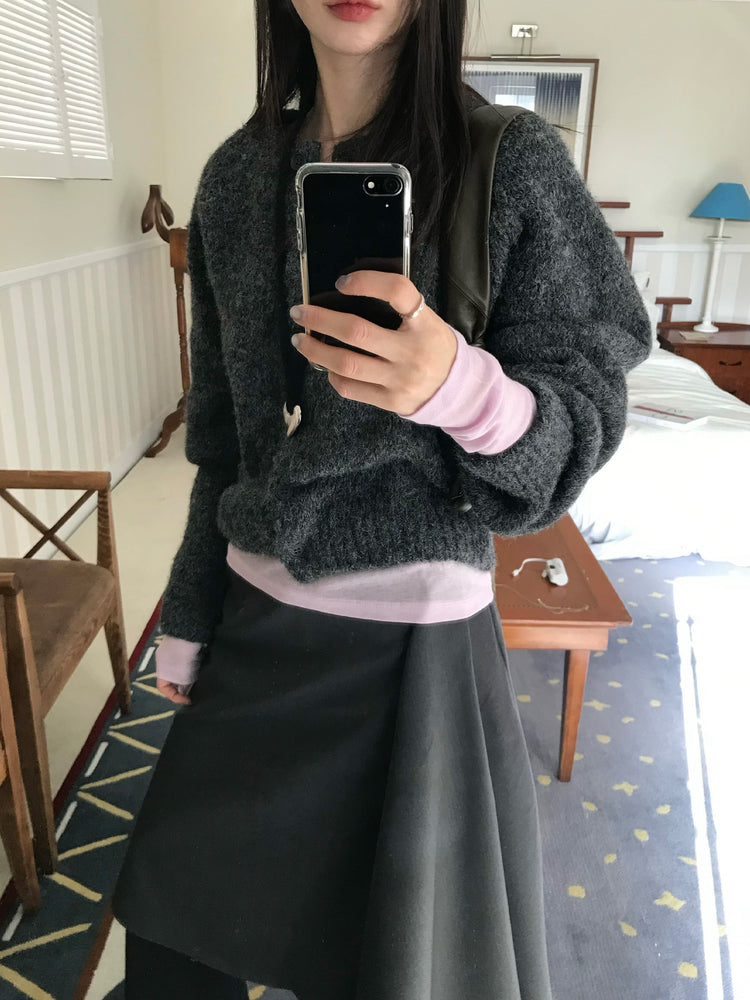 不規則造型感細節半裙