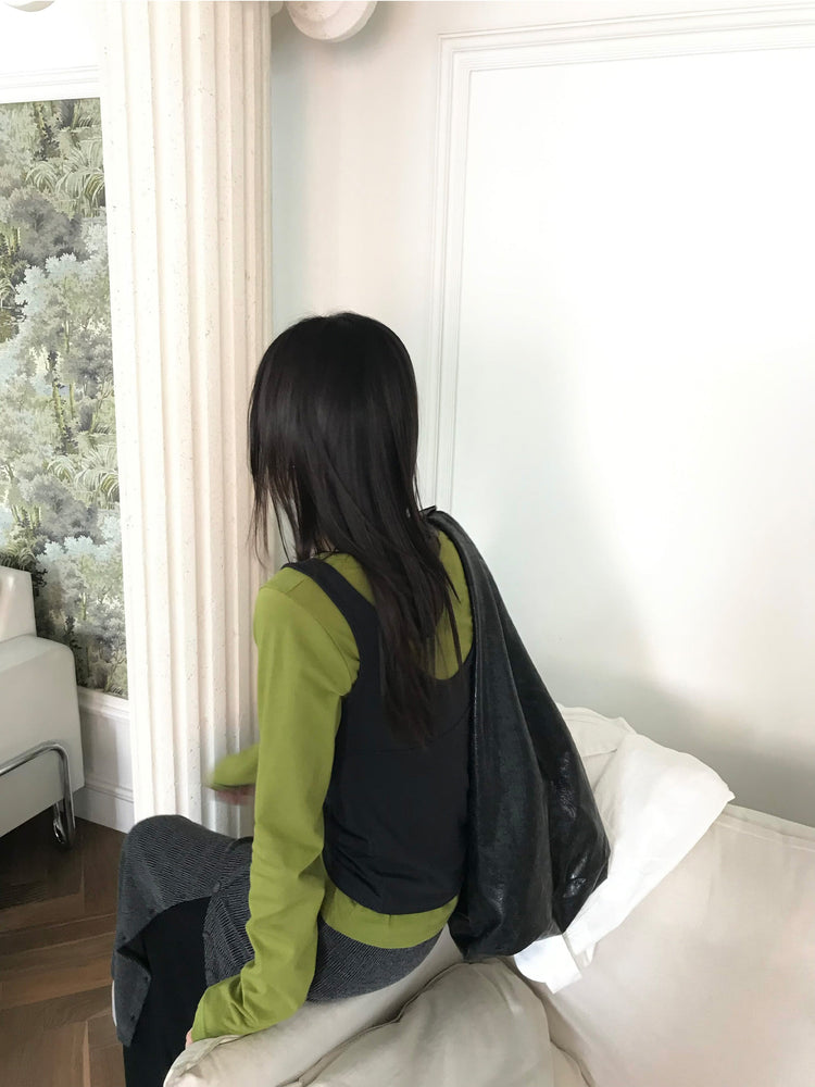 雙層扣鈕設計感及踝裙