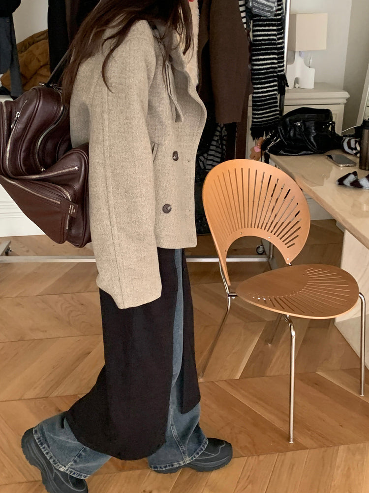 經典美色直腿牛仔褲