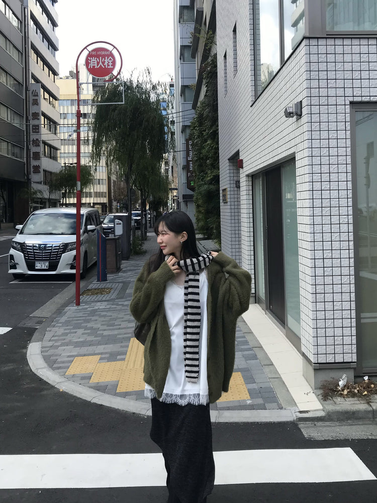 不規則設計感假兩件及踝裙