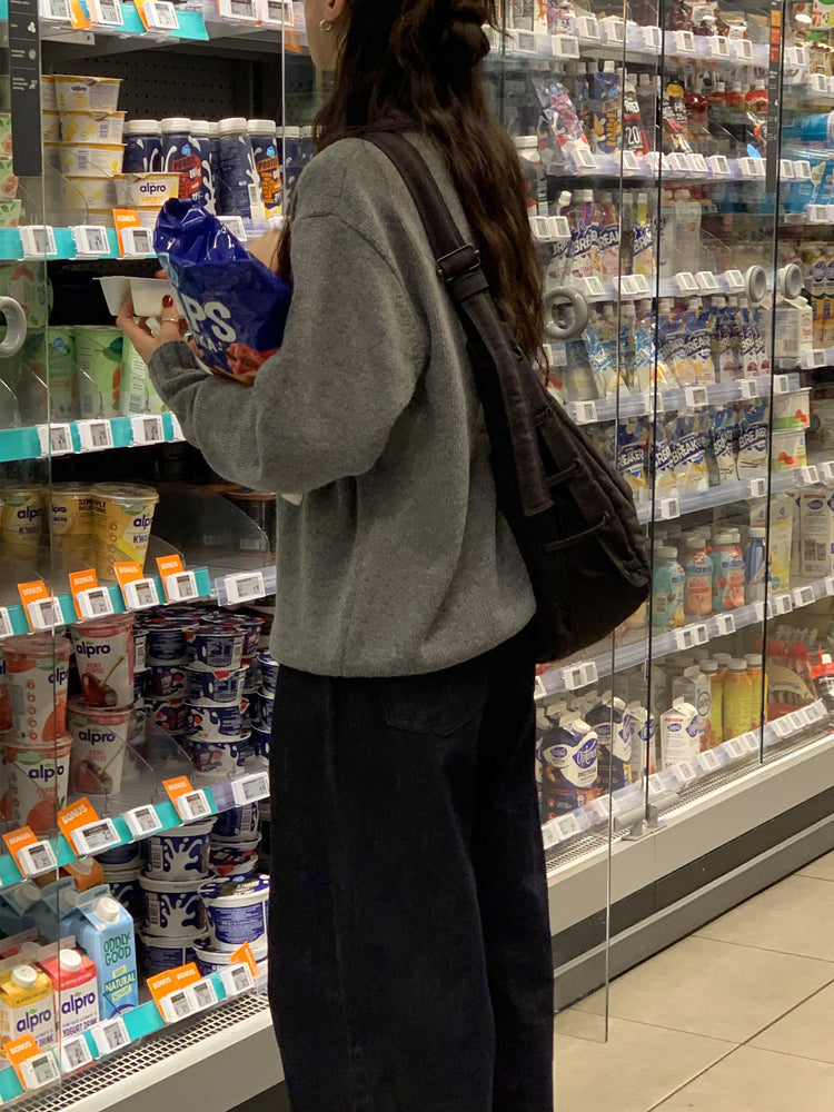 高質字母印花針織毛衣