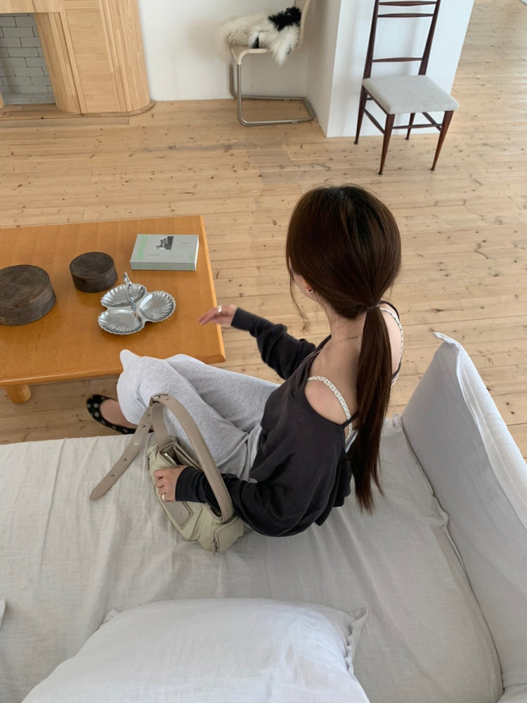 小波點細帶基礎背心