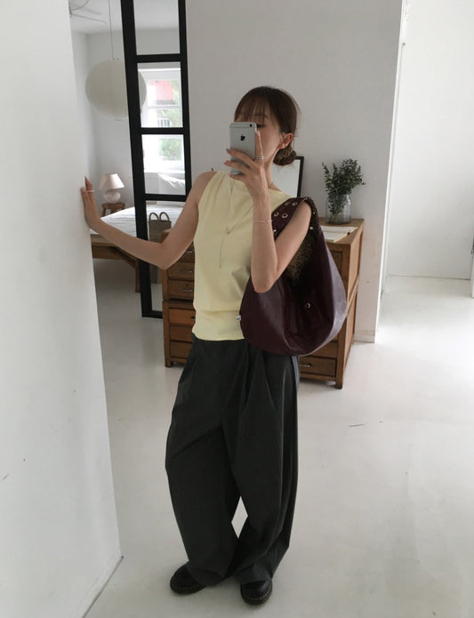 美色船領基礎背心