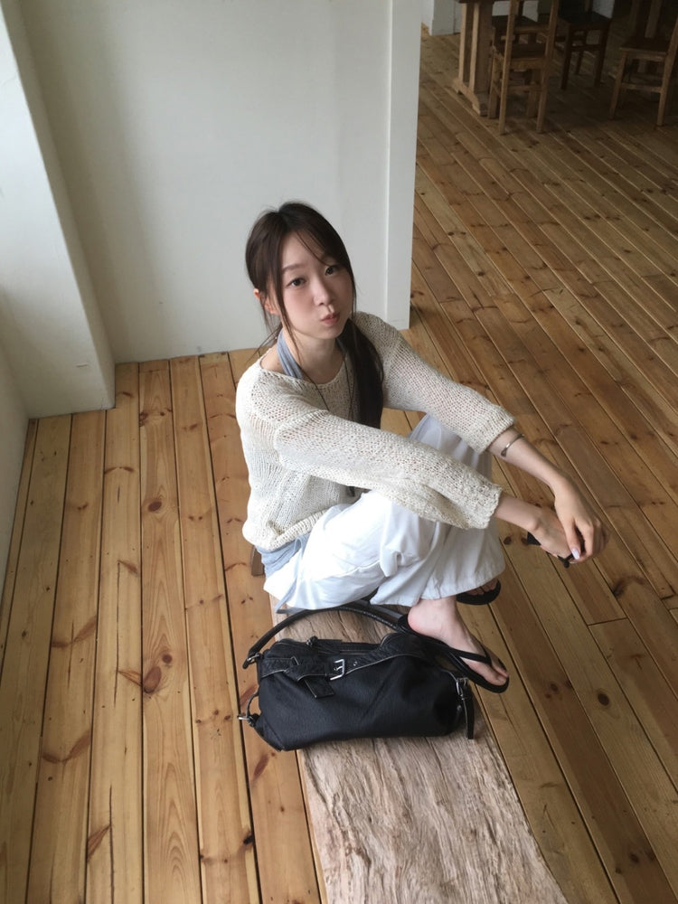 掛脖垂帶設計感細節上衣