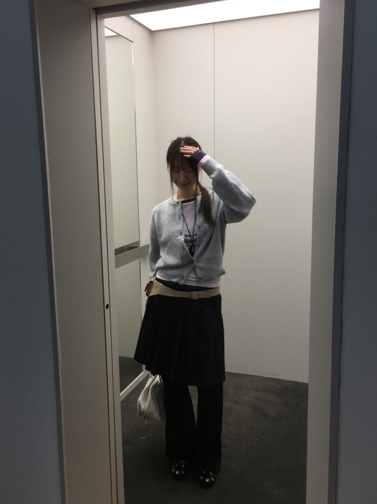 天絲微透基礎修身上衣