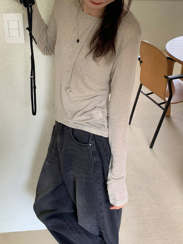 美色透膚基礎上衣
