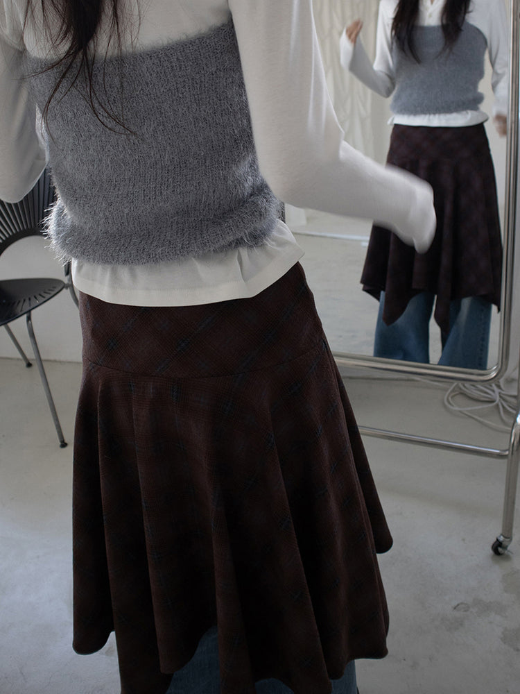 復古美色率性牛仔闊褲