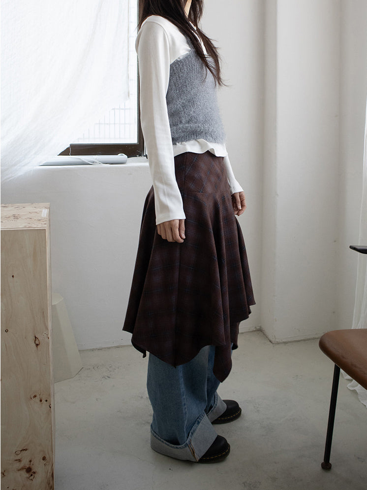 復古美色率性牛仔闊褲