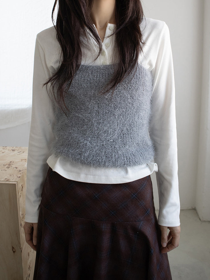 復古美色率性牛仔闊褲