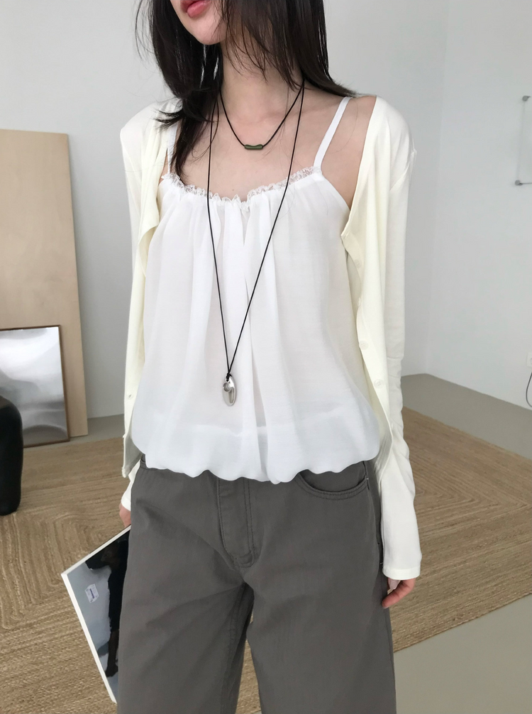美色圓領排鈕外套